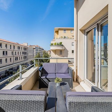 La Joliette; Duplex 2 Chambres, Parking Inclus+ Terrasse+ Ascenseur Marselha Exterior foto