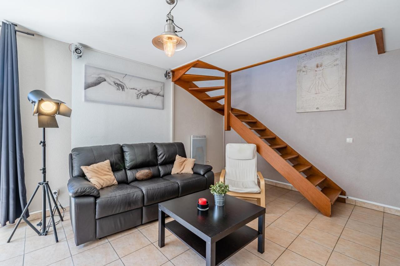 La Joliette; Duplex 2 Chambres, Parking Inclus+ Terrasse+ Ascenseur Marselha Exterior foto