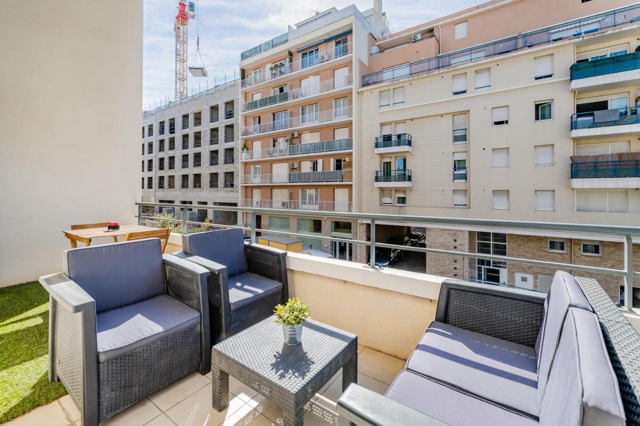 La Joliette; Duplex 2 Chambres, Parking Inclus+ Terrasse+ Ascenseur Marselha Exterior foto