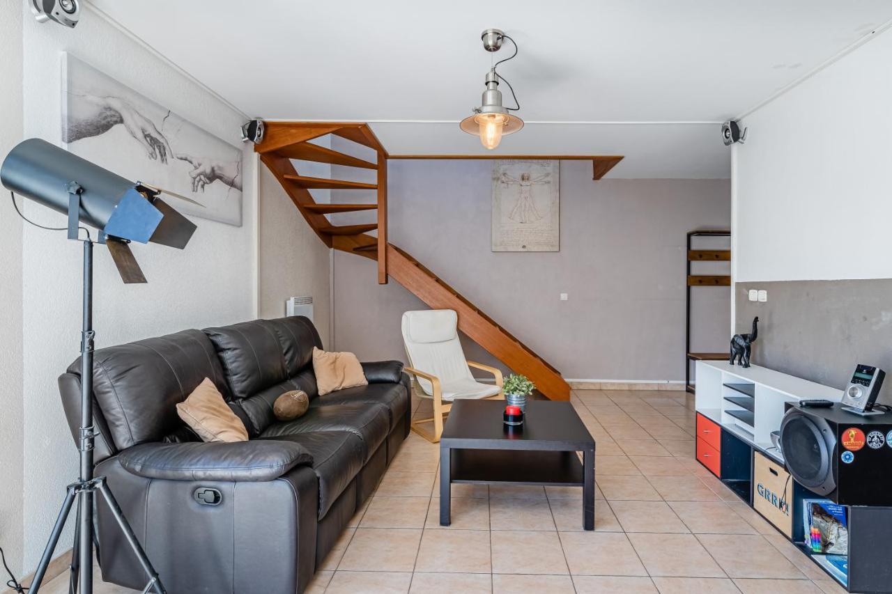 La Joliette; Duplex 2 Chambres, Parking Inclus+ Terrasse+ Ascenseur Marselha Exterior foto